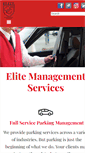 Mobile Screenshot of eliteparkingservices.com