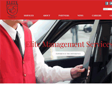 Tablet Screenshot of eliteparkingservices.com